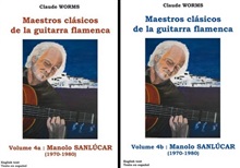 Pack Ahorro - Maestros de la Guitarra Flamenca (Libros de partituras), Manolo Sanlúcar Vol-1 y Vol-2